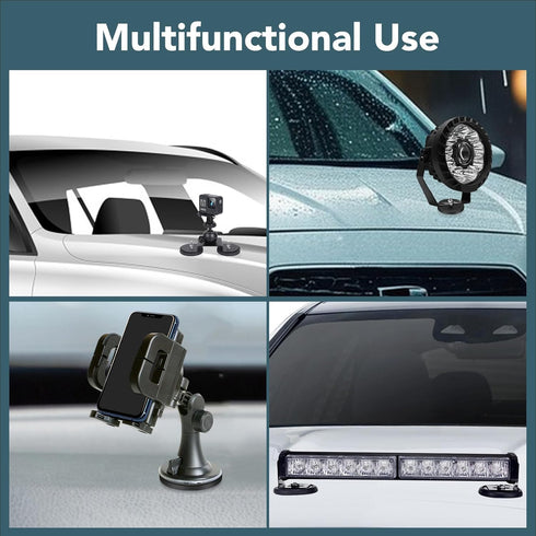 6PCS 1/4inch DIYMAG Magnet Screw Hole Strong Rubber Coated Magnets Magnetic License Plate Holder Mounting Heavy Duty