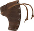 Axe Head Sheath with String, Protector Case, Blade Safety Sleeve, Camping Accessories, Full Grain Leather, Handmade, Bourbon Brown by Valhalla Gear