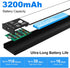 Lights,12inch Closet 3200mAh Dimmable YELKO Under Cabine t Rechargeable Motion Sensor Light, Battery Operated