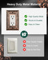 4-Pack Paisley Pattern Decorative Outlet Cover Plate, Antique Copper Metal Wall Plate for Electrical Outlets