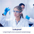 Konohan 400 Pack Conical Centrifuge Tubes, 15 ml Sterile Plastic Test Tubes with Blue Screw Caps