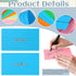 Tecmisse 3 5 600 10 Index Cards x Colored, PCS Colorful Flash Index Card, Note cards, Study Cards, Flash Cards