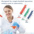 ONiLAB Set of 3 Pipette Pump, 2ml Blue, 10ml Green, 25ml Red, Fit for Plastic or Glass Pipettes