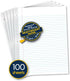 iScholar College Ruled Reinforced Filler Paper, White, 100 Sheets, 9 x 11 Inches (83101)