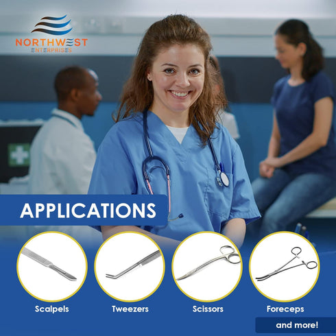 NORTHWEST ENTERPRISES Multi-Enzymatic Ultrasonic Cleaner Solution, Concentrated for Surgical Instrument Reprocessing