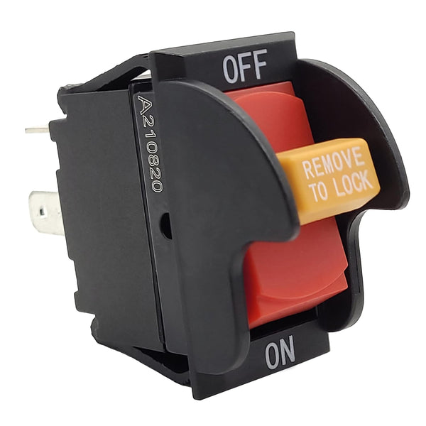 SW7A Table Saw On-Off Toggle Switch, Replacement Part for Delta, Ryobi and Craftsman Workbench