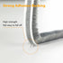 39.4FT Brush Weather Stripping, Self Adhesive Seal Strip for Windows and Doors, Soundproofing, Windproof, Grey