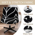 Generic Armless Kitchen,Wedding,Party(Style1) Office Chair Cover,Soft Washable Printed Seat Covers,Stretch Anti-dust