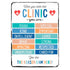 When You Enter Clinic Decor Health Poster Decorations, Motivational Wall Art Office Posters for Classroom Poster Decor
