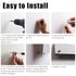 Luomorgo 12 Pcs 1" x 2" Stainless Steel Standoff Screws, Wall Sign Standoff Mounting Hardware for Hanging Acrylic