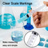 60ml Pack 15 Syringe for Liquid, Syringe Without Needle for Pet Feeding, Liquid Measurement, Individually Wrapped