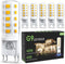 VOLIVO G9 LED Bulb 4W, 3000K Soft Warm White, 40 Watts Halogen