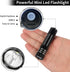 12 Pack Mini Small LED Flashlights USB C Rechargeable Flashlights Bulk Portable Ultralight Camping Bright High Lumens