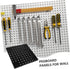 Wall-Mounted Pegboard Tool Organizer for Efficient Storage