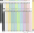 Marsui 40 Pcs Everlasting Pencil, Forever Inkless Pencil with Eraser for Writing, Drawing, School Supplies