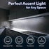 XINGZHI 5V 6.56FT 5V USB LED Strip Lights, COB Light Strip White, Short LED Strip Light, Flexible Bright Led Strip