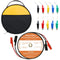 Makeronics 30FT 18AWG Retractable Test Leads with Dual Ended Alligator Clips for Electrical Testing and Troubleshooting