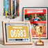 Album, 24 Race Bib Vinyl Sleeves, Display Holder With Cover for Marathon, Running Race Numbers