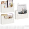 Wall Mount Folder Holder File Organizer, No Drilling Hanging File Mail Organizer, Office Supplies Storage, Single