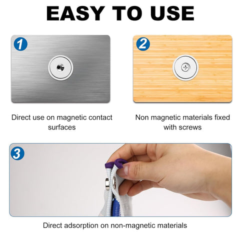 12pc Countersunk 20lbs 0.63x0.19inch LOVIMAG Neodymium Rare Earth Magnets, Strong with Hole & Iron Sheet, Force Cabinet