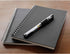 ZZTX Spiral Notebook Kraft Soft Cover, College Ruled Memo Diary Planner, 140 Pages/70 Sheets, 8 x 6 inch, 1 Pack (Black)
