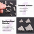 Swpeet 140Pcs 16 Sizes Stainless Steel Round Ended Feather Key Parallel Drive Shaft Keys Set