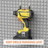Pegboard Drill Holder - 8Pack Heavy Duty Power Tool Hangers for 1/4" Peg Board, Black Utility Hooks for Garage Workshop