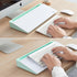 TSJ OFFICE Desktop Whiteboard Dry-Erase Board, Computer Keyboard Stand with Drawer, Desk Organizer for Office