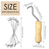 1002 Set 1000 6 Inch 16 2 Therwen Pcs Tie Wire and Wire Twister Pcs Gauge Double Loop Bar Ties Tool Pake with Wooden
