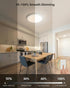 11in 2 Pack 5CCT 3000-6500K, 1100LM Dimmable 0.52in LEDYOND Flush Mount Ceiling Light White, LED Flat Panel Light