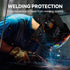 ARCCAPTAIN Reversible Welding Cap, 8 Panel Protective Welders Cap, 10 oz Fireproof Cotton Comforts for Safety and Protection While Welding to Men Women, Black, 7 1/4