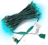50 Counts Aqua LED Christmas Lights - 25ft 5mm String Lights Outdoor