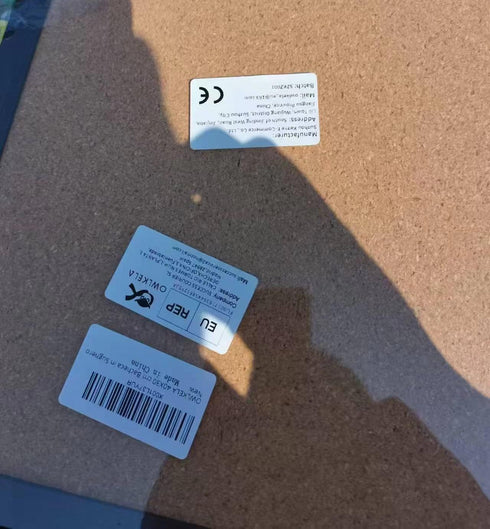 OWLKELA Dry Erase Cork Board 16.5"x12.6" | Notice Pin Board, Memo Board with Wooden Frame and Push Pins