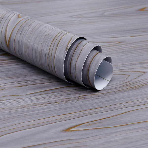 Purple Wood Contact Paper, Peel and Stick Removable Wallpaper for Cabinets and Kitchen Countertop 15.7"x118"