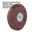 3PC 6 Inch Non Woven Polishing Wheel Kit for Bench Grinder, Hard/Medium/Soft with 10MM Arbor Hole