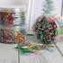 Yarlung 900 Pieces 2 Inch Jumbo Paper Clips, Vinyl Coated Large Paperclips for Document Organizing, 6 Colors