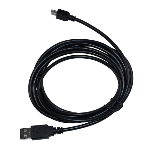 6ft P-208 HQRP Long USB to Mini USB Cable Compatible with Canon imagefor ULA Scan-tini Personal Document Scanner