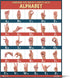 Sign Language ABC Poster - Large Laminated 18x24 with Updated Fixed Images