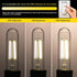 Gozelux Bulb 6W E26 Bulb 60 Dimmable 4000K E26 Bulb AC120V 750LM T9 T10 Bulb Pack 4 Tubular Light Equal LED Watt Cool