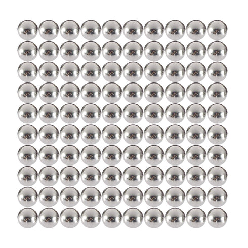 HFS(R) Stainless Steel 304 Bearing Balls, 100 Pieces, 1/4" for Bicycles, Bearings, Auto Parts