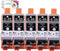 PGI-35 Black Ink Cartridge Replacement for Canon 35 36 PGI35 CLI36 for Pixma iP110 iP100 TR150 Printers (5BK)