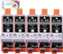 PGI-35 Black Ink Cartridge Replacement for Canon 35 36 PGI35 CLI36 for Pixma iP110 iP100 TR150 Printers (5BK)
