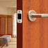 2 Pack Door Strike Plates, Large Hole with 4 Screws for Interior Doors, Round Corner Door Lock Replacement Parts