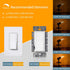 Adshen-US T10 Bulbs,Warm 2700K,6W Dimmable Bulbs 60 Equivalent,E26 Bulb Lights,4-Pack LED Tubular Light White Tube