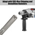 QTLCOHD SDS Max Bushing Tool, 12 Inch x 1 1/2 Inch Bits for Concrete Roughness Coating, Rotary Hammer (25 Pins)