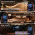 MALIIGAZA Dimmer Lights,17-Key 5-24V LED Light Controller, RF WiFi Smart Remote for Single Color LED Strip Bluetooth