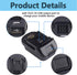 DM18M Converter for Dewalt & Milwaukee to Makita Battery Adapter, Fit Dewalt 18v-20v & Milwaukee 18v M18 Lithium