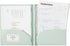 U Brands U-Eco Poly 2-Pocket Pronged Folders, Set of 12, Assorted Brights, Letter Size
