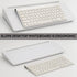 Desktop Glass Whiteboard Set with 3 Colors Markers, Desk Dry Erase Glass Whiteboard for Home Office Supplies