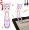 Rechargeable Kids Book Light, Cute Bookmark Reading Light for Kids, Dimmable Portable
